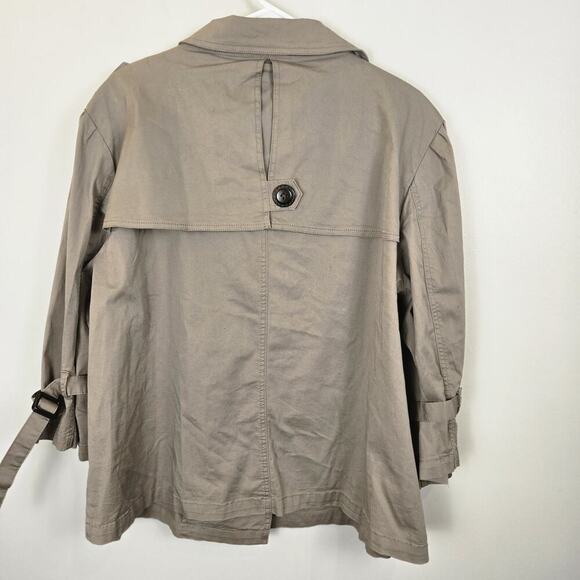 American Rag Jacket Double Breasted Classic Minimalist PLUS 3X Cottage Beige NWT - Picture 6 of 11